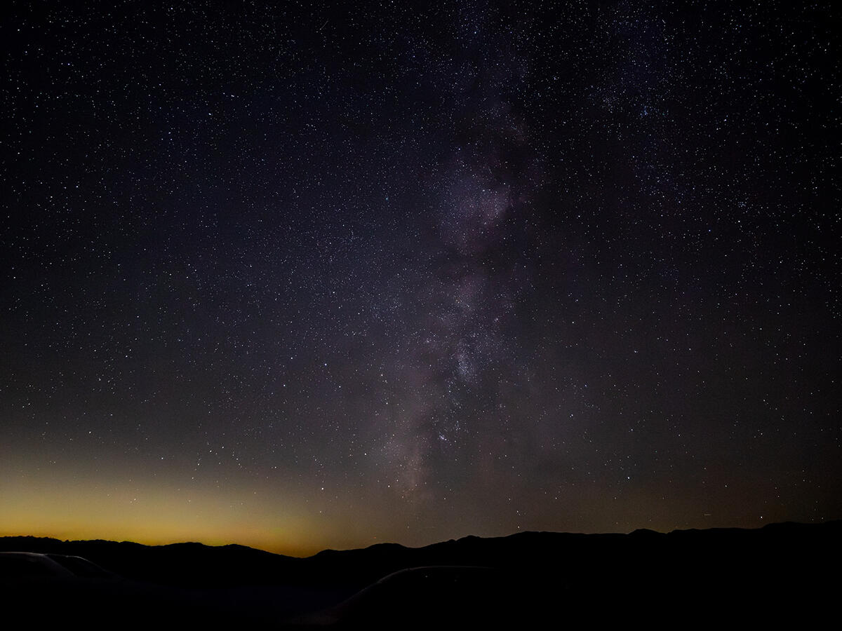 Rogers Stars Rogers stars in Death Valley.